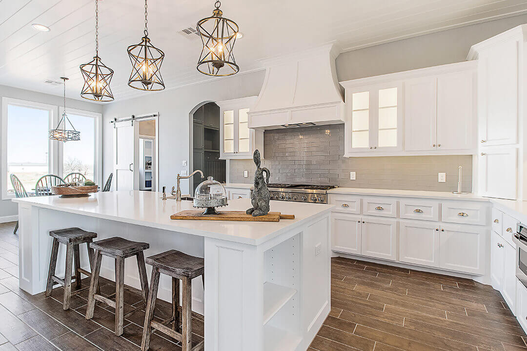 french provincial kitchen lighting